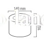 Накладной светильник LED 10W HOROZ SANDRA-10/XL 4200K